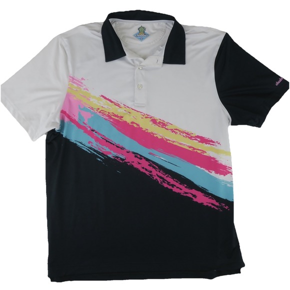 chubbies Other - chubbies‎ 90s Style Golf Polo Shirt Mens Medium